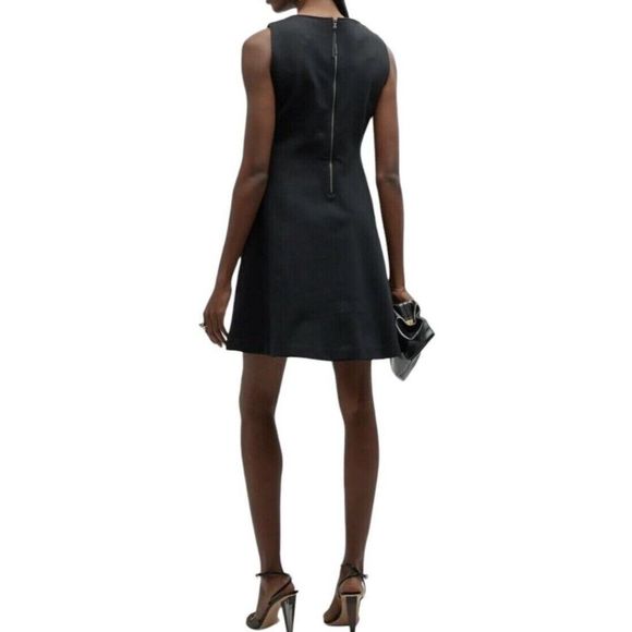 SPANX 20381R Women's Sz S Classic Black The Perfect Fit & Flare Dress - Picture 13 of 13